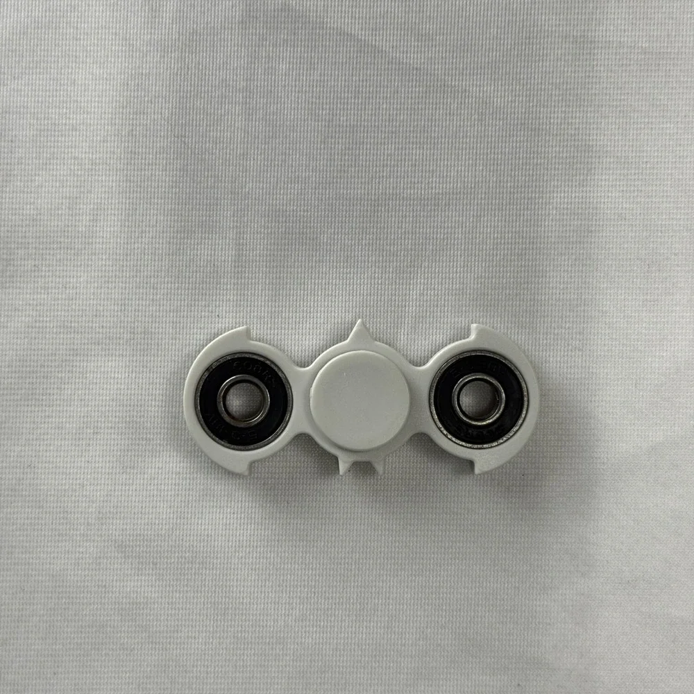 White Bat Wing Fidget Spinner Superhero Style 608RS ABEC-9 Bearings EDC Toy‎